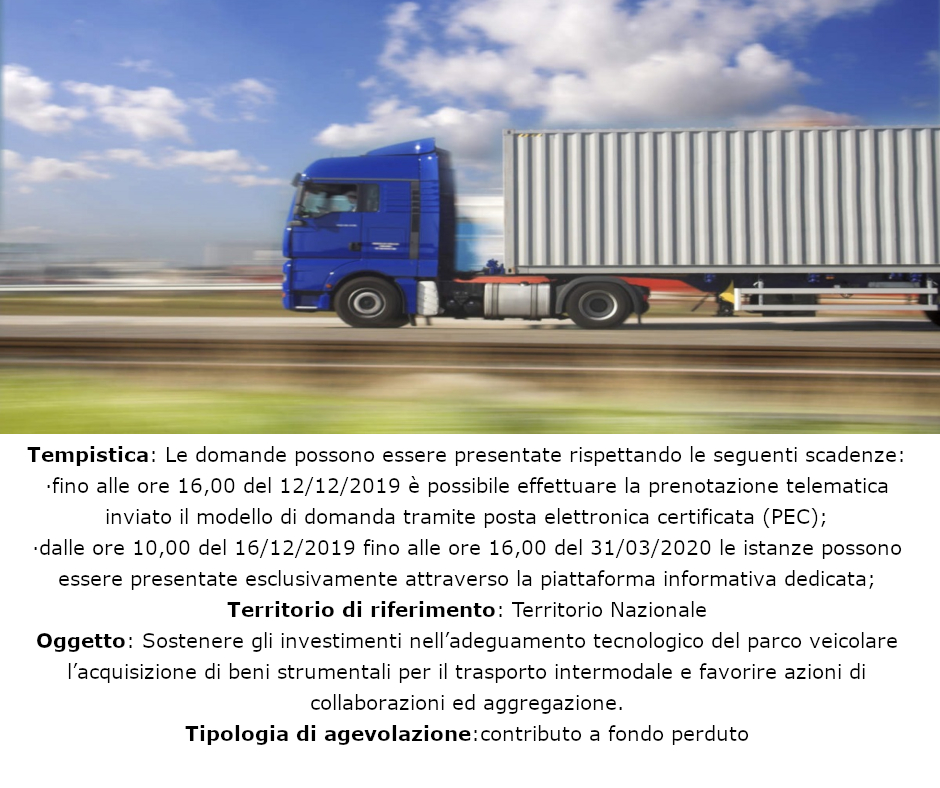 Incentivi Autotrasporti