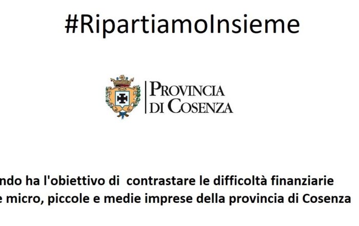 Bando Provincia di Cosenza
