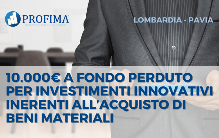 LOMBARDIA Investimenti innovativi