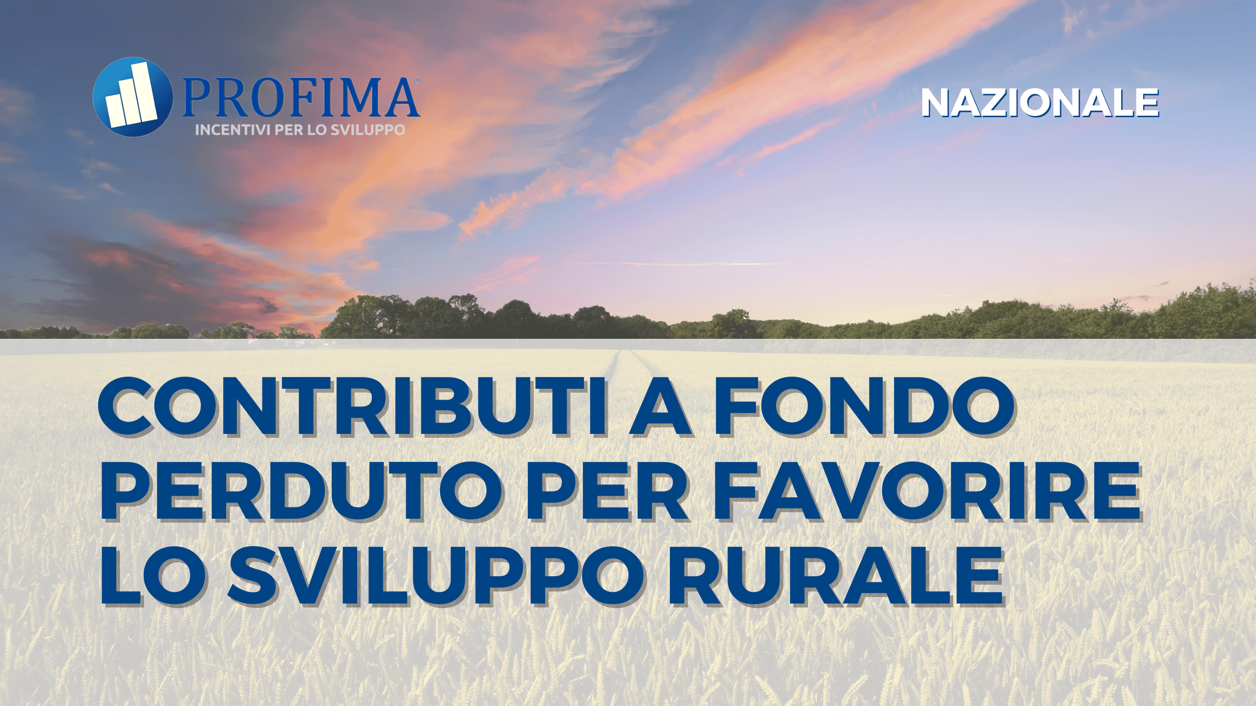 NAZIONALE Sviluppo rurale