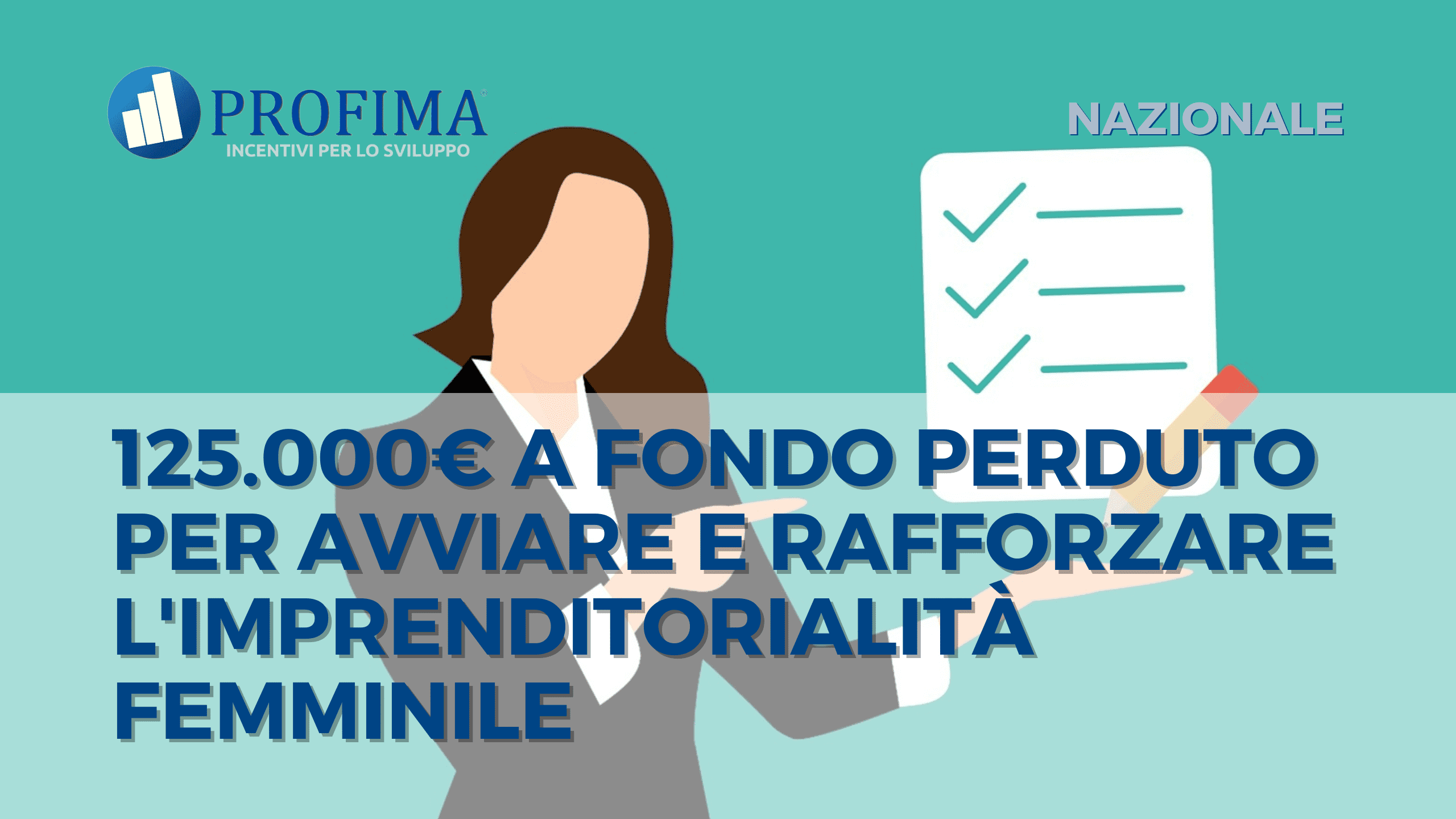 IMPRENDITORIALITÀ FEMMINILE