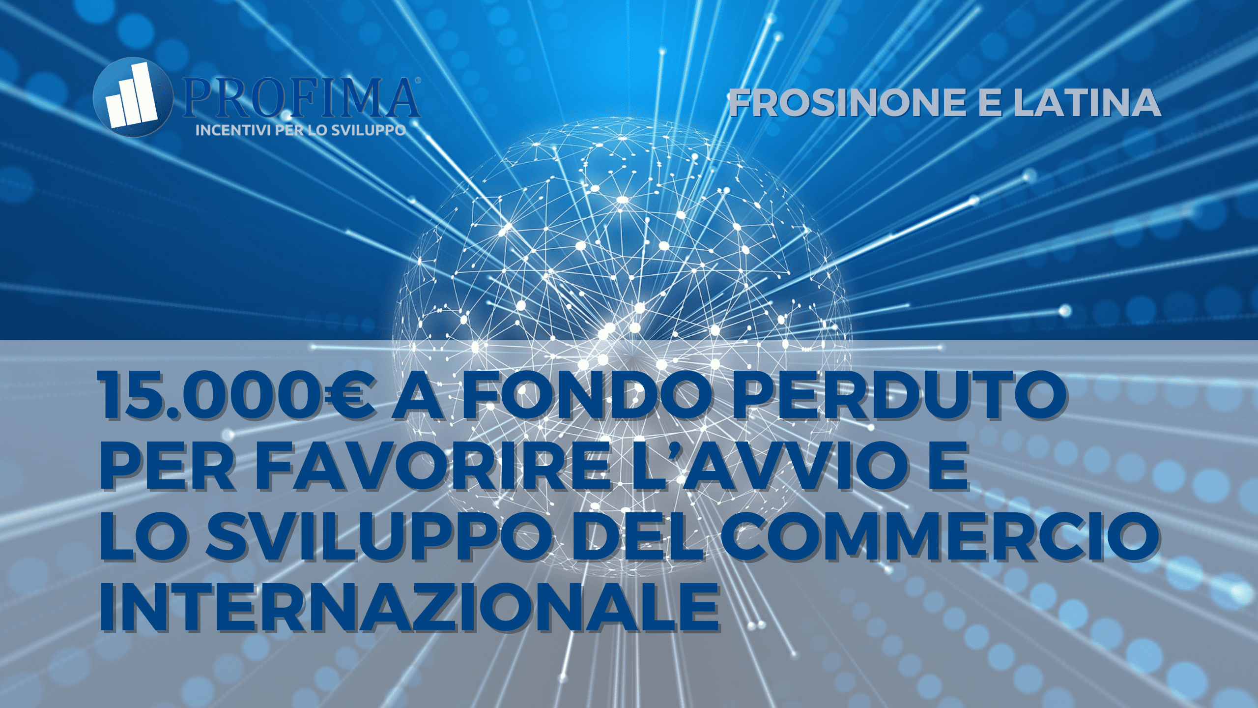 FROSINONE e LATINA Internazionalizzazione