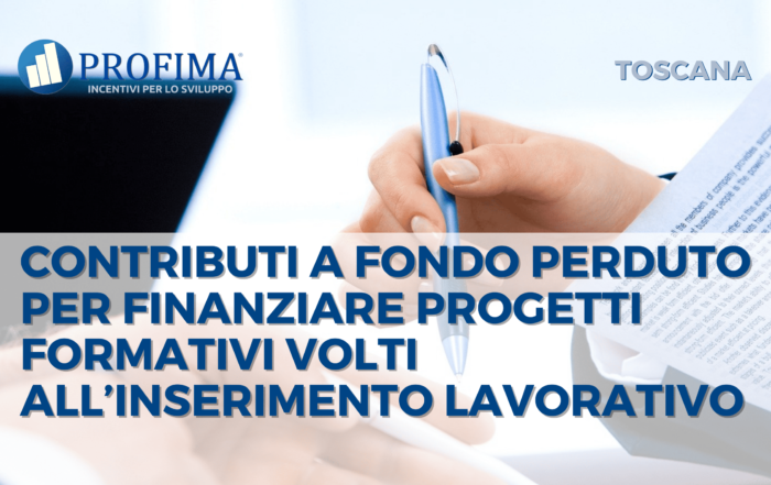 TOSCANA Riqualificazione professionale
