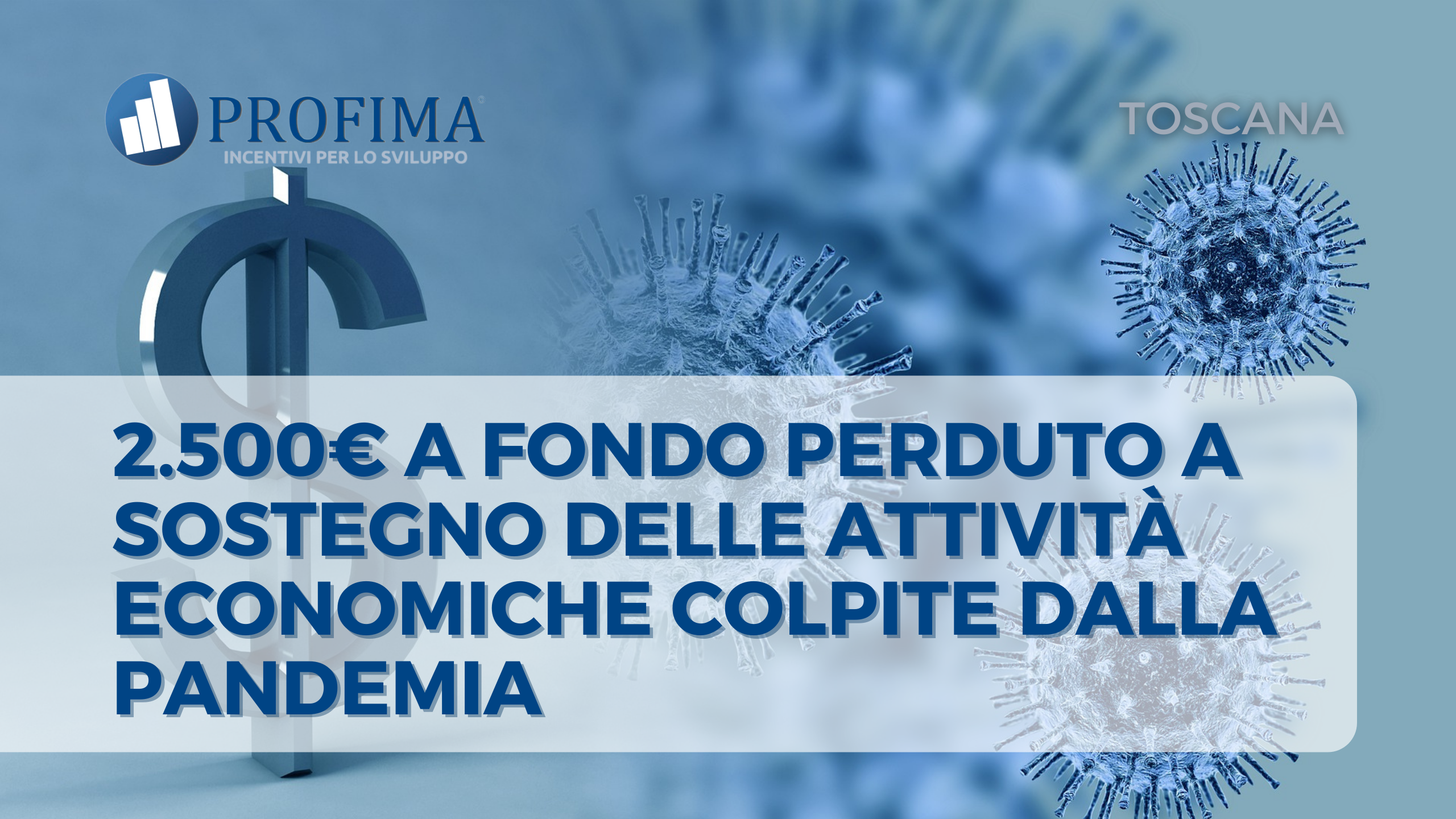 TOSCANA Ristori Covid turismo e ristorazione