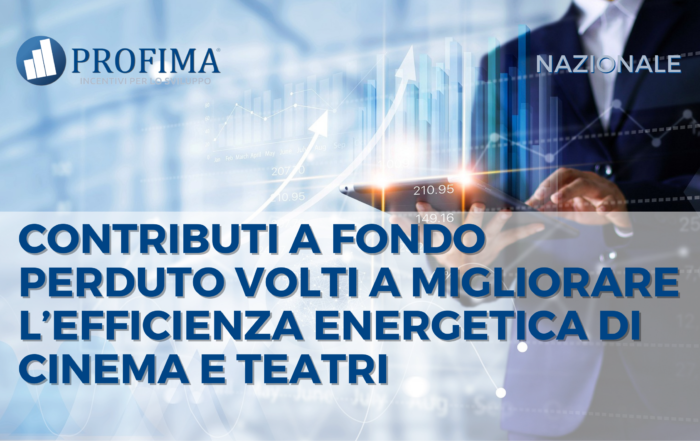 NAZIONALE Risparmio energetico Cinema e Teatri