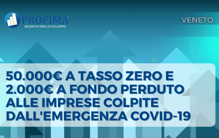 VENETO Agevolazioni Covid